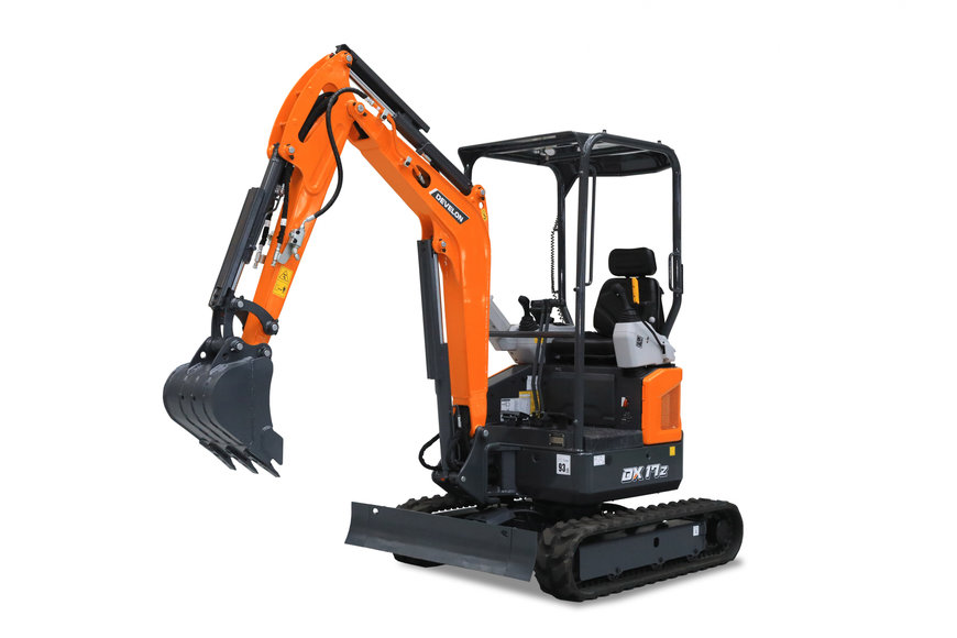 DEVELON Launches New DX17Z-7 and DX19-7 Mini-Excavators 